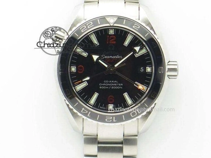 0422 GoAnywhere Constellation Black Ceramic SS 8F 1:1 Best Edition White Textured Dial on Black Gummy Strap A 7803